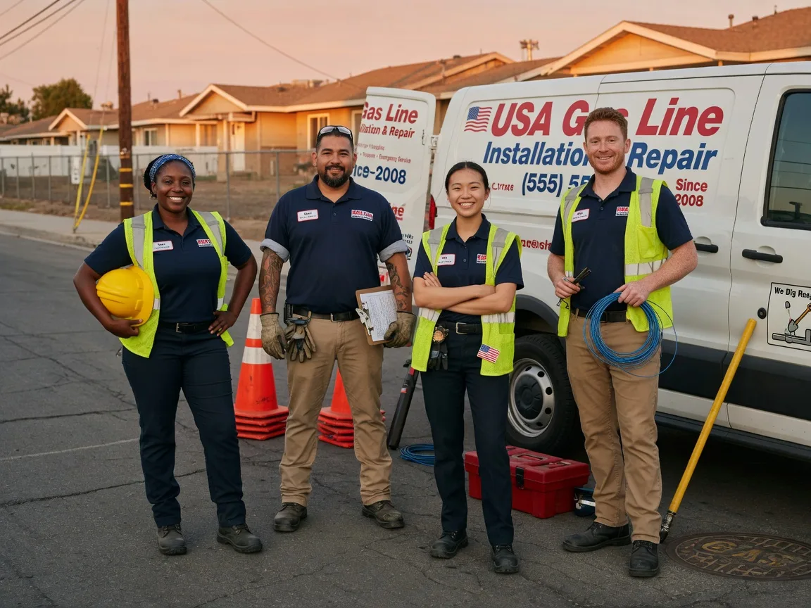 Gas Line Installation company in Mulkeytown, IL